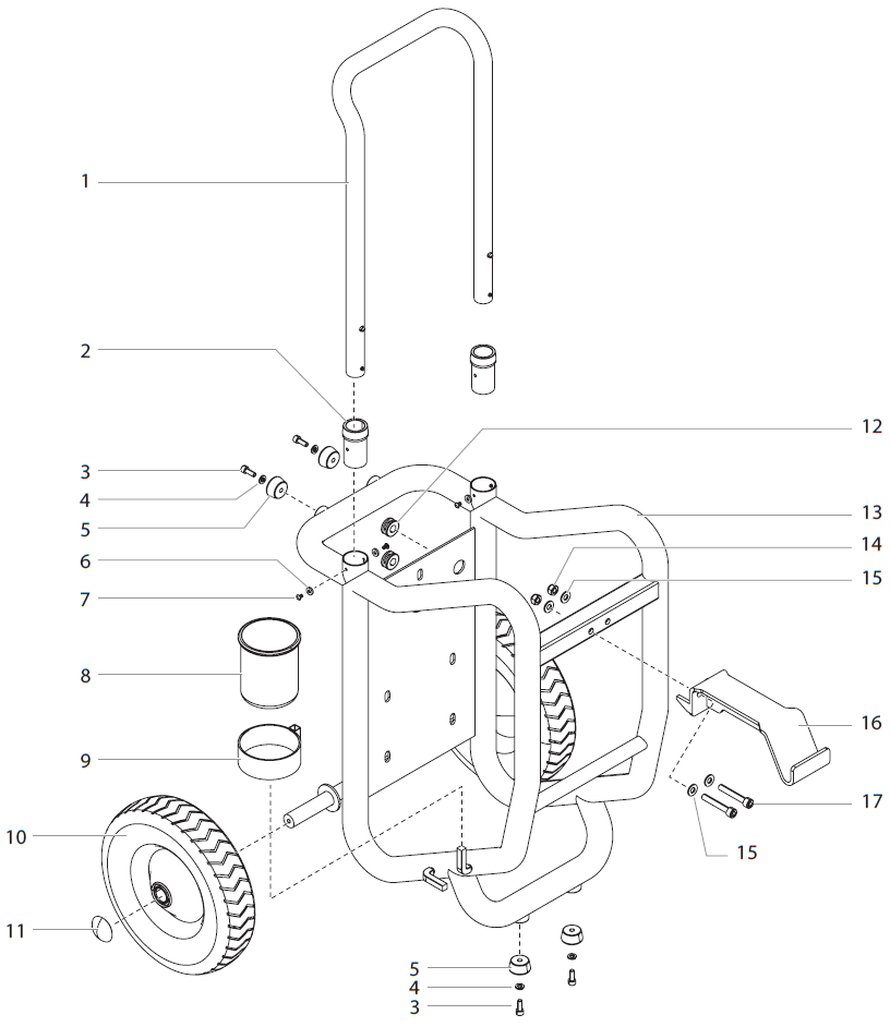 Elite 3000 Cart Assembly Parts